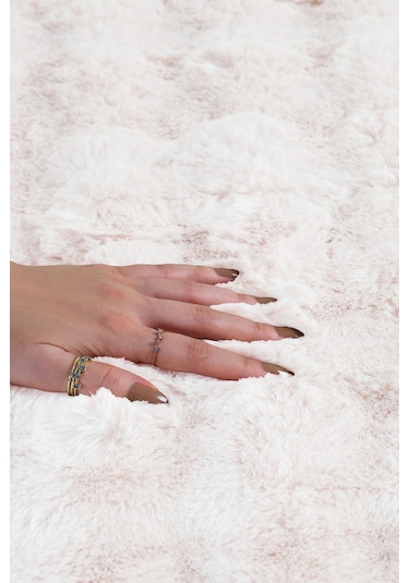 Elart Toffy Paspas Takımı 60x100 Cm Krem Krem