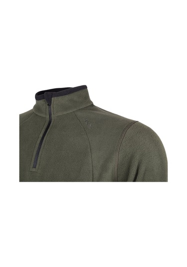 Evolite Fuga Kadın Mikro Polar Sweater - Haki Çok Renkli