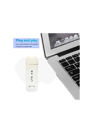 Springsun 150mbps 4g Lte Usb Modem, Sım Kartlı Taşınabilir Wifi Adaptörü, 8 Cihazı Eşzamanlı Bağlanabilir Ağ Aygıtı