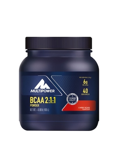 Multipower Bcaa Powder 400 Gram Kiraz Aromalı Premium Kalite
