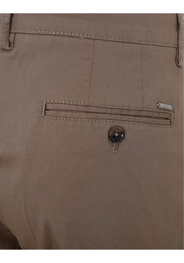 Uki Toprak Comfort Fit Chino Pantolon TOPRAK