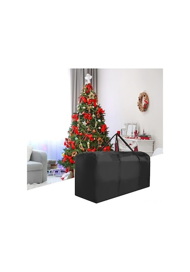 Fortunelane Ağacın Su Geçirmez Navidad Çantası - 110x60x35 Cm, Dayanıklı Askılar, Toz Ve Nem Koruma