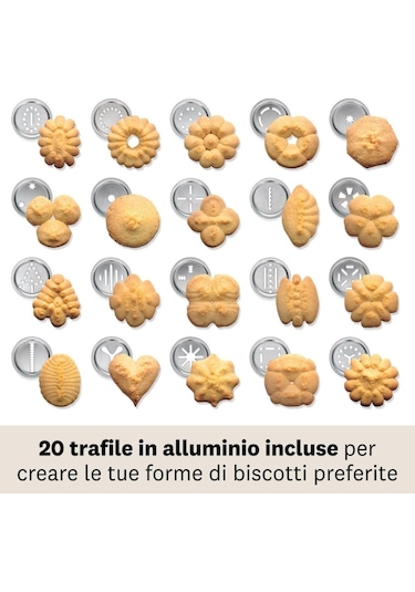 Marcato Biscuits Manuel Bisküvi Kurabiye Makinesi Gümüş