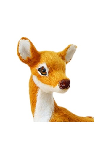 Pazly Yılbaşı Tatil Süsü Suntek Geyik Dekoru Dekorasyonları 10cmx4.5cmx12.5cm Jj