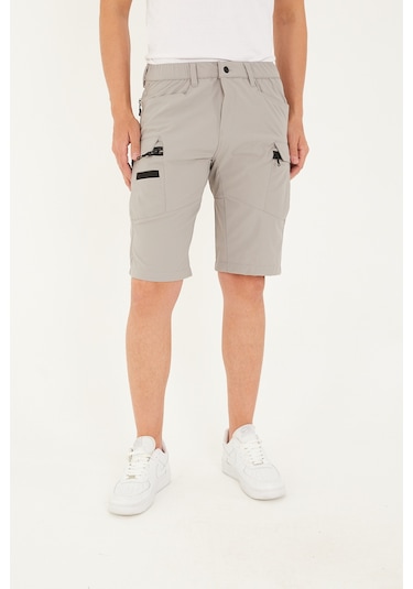 Camp Scoutland Camp725 Outdoor Tactical Su İticili Yazlık Erkek Taktik Şort Taş