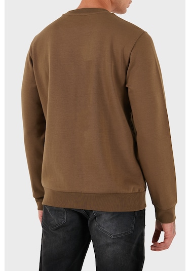 Boss Erkek Sweat 50520302 217 Kahve Kahve