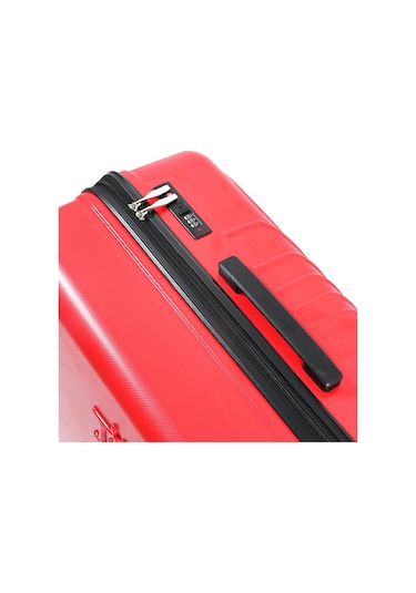 Biggdesign Cats Kırmızı Büyük Boy 28" Valiz Kırmızı