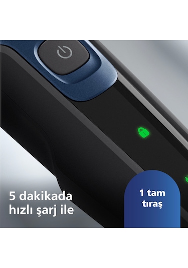 Philips S5445/03 Shaver Series 5000 Islak Kuru Tiras Makinesi