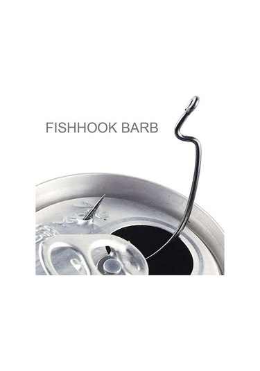 Xindoker 50 Adet Krank Kanca Seti - 2 ,1 ,1/0 ,2/0 ,3/0 Boyutları - Plastik Kutuda