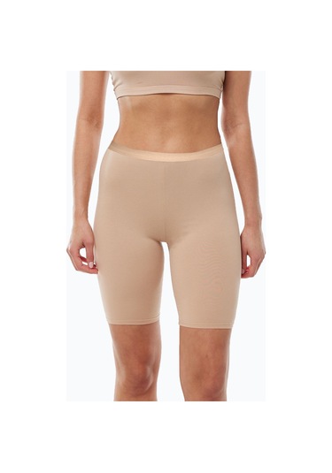 Malabadi Kadın 3 Adet Ten Rengi Dizüstü İz Yapmayan Modal Yüksek Bel Tayt 3m113 Ten Rengi