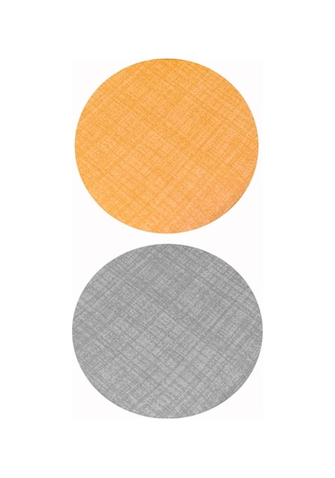 Alla Turca Çift Taraflı Lux Silikon Yorgan - Çift Kişilik Özel Çantalı Sarı-gri