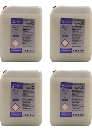 Birka Endüstriyel Saç Şampuanı 4 x 5 KG