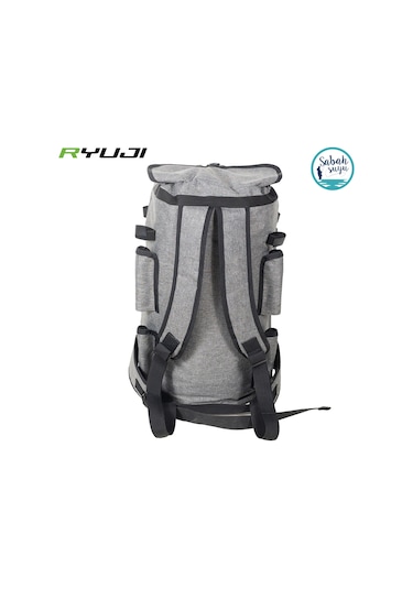 Ryuji Balıkçı Sırt Çantası 55 Litre Gri