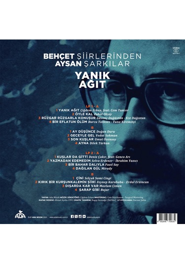Behçet Aysan - Yanık Ağıt / Şiirlerinden Şarkılar 2 Plak