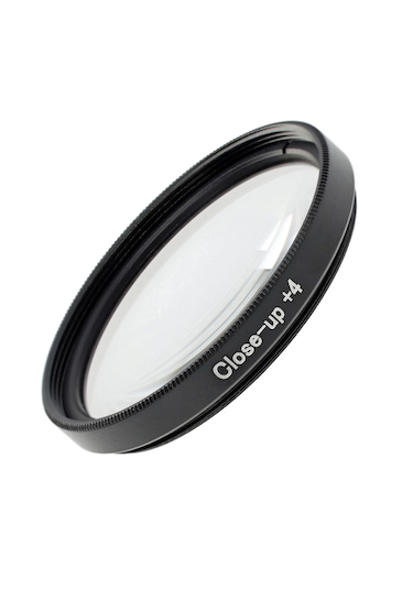 Ayex Close-up Filtre Seti 58 Mm +1 +2 +4 +10 Diyopter, Optik Cam, İnce Alüminyum, Çift Vidalı, Kılıflı