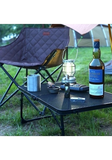 Bloomnest Pratik Renkli Piknik Panel Örgülü Masası Yüzeyi, Taşınabilir Kamp Masası, Katlanır Kanatlı, Hafif Çelik Barbekü Açık - Çok Renkli Çok Renkli