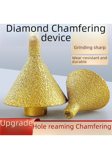 Tongxida Elmas M10 50mm Delme Aleti: Mermer, Granit, Çini İçin Kenar Taşıma, Pürüzsüz Sonuç