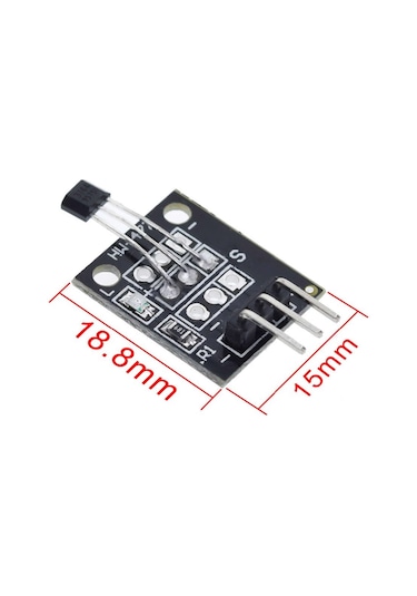 Manyetik Alan Algılayıcı Hall Effect Sensörü KY-003 4.5V to 24V
