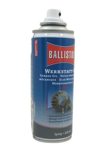 Ballistol Usta Sprey Yağ 200ml Silah Kapı Kilit Zincir Herşeyiçin Şeffaf