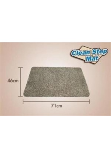 Sanec Çamaşır Makinesinde Yıkanabilir Kir Toz Emici Mikrofiberli Paspas Çok Renkli