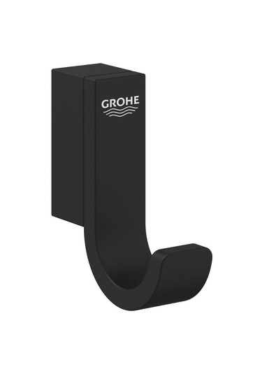 Grohe Selection Tekli Havlu Askısı Phantom Black - 41216kf0 Siyah