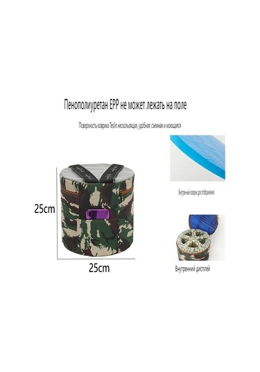 Maiyame Toprak İşleri Yorgunluk Azaltıcı Taşınabilir Epp Sandalye - 25x25cm, 100kg Dayanıklı, Bahçe/çiftlik/faaliyetler İçin Çok Renkli