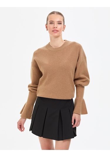 Pierre Cardin Kadın Camel Kazak /triko 50296484-vr015