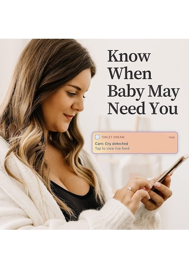 Owlet Cam 2 - Kameralı Ve Sesli Video Bebek Monitörü - Uyku Zamanı Mavisi