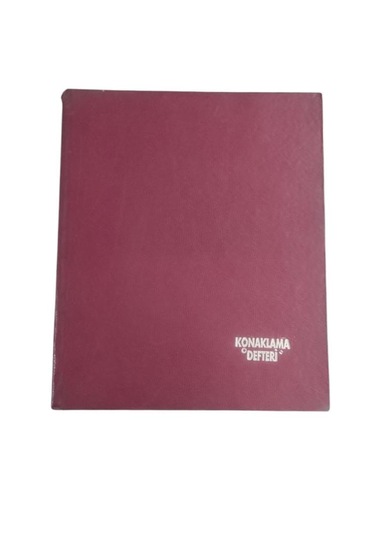 Turkuaz Ciltli Konaklama Defteri 400 Yp