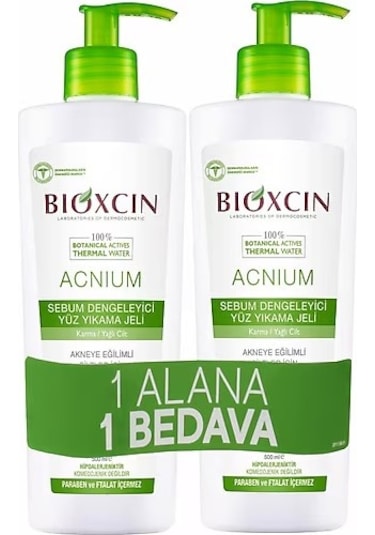 Bıoxcın Acnıum Jel 500ml 1+1 Hediye