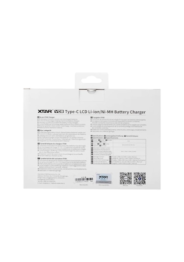 Xtar VC8 Taşınabilir Pil Şarj Cİhazı