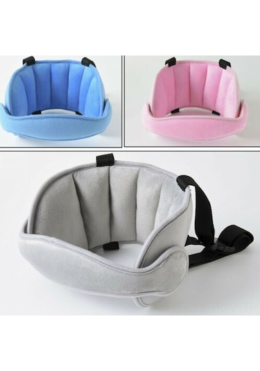 Suofeng Araç İçin Bebek Baş Sabitleyici Koltuk Uyku Yardımcı Kayış - Mavi Ev Ve Araçta Kullanım Kolay Dayanıklı
