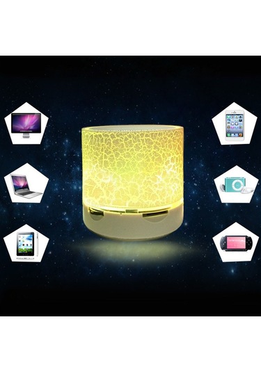 Geeroyoo Kırmızı Mini Bluetooth Hoparlör - Taşınabilir, Su Geçirmez, Araç Uyumlu, Kaliteli Stereo Ses Ve Kart Okuyucu Özellikli