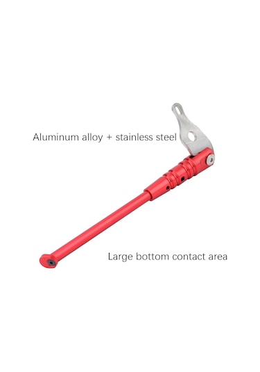 Sones Lp Litepro Katlanır Bisiklet Alüminyum Alaşımlı Ayak Desteği Kırmızı