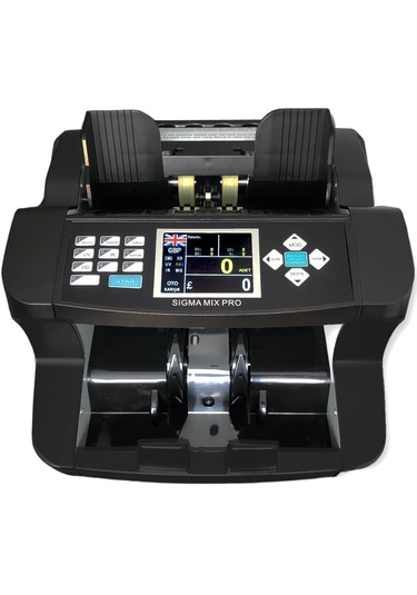 Mix Pro Tl,€,$,£,Syp Sahte Kontrollü Karışık Sayım Para Sayma Makinesi