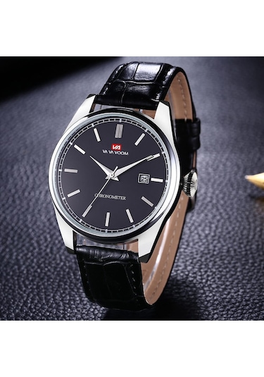 Va Va Voom VA2093 Erkek Saati Siyah Kordonlu