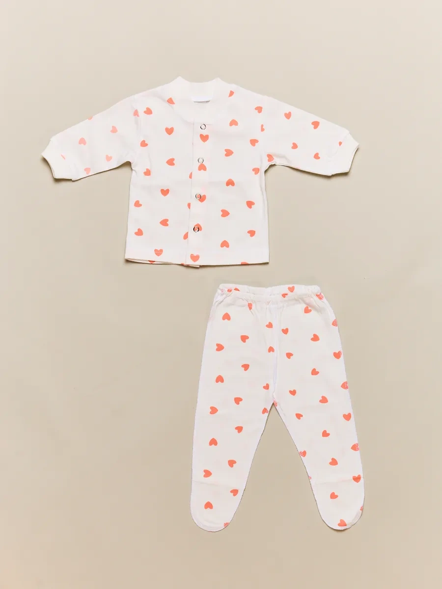 Asno Düğmeli Yeni Doğan Kız Ve Erkek Bebekler İçin İnce Gömlekler 3'lü Paket 432434958 Sütlü