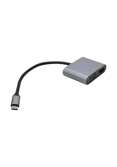 Vcom Cu4512 Type-c To Hdmi+vga+usb2.0+ Type-c Çevirici