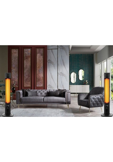 Troya By Hook TR- 402 Mikatronik Kule Tipi Dikey Elektrikli Isıtıcı