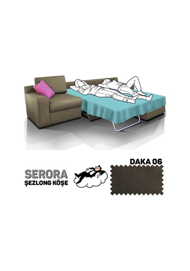 Serora Yataklı Sandıklı Köşe Daka 06