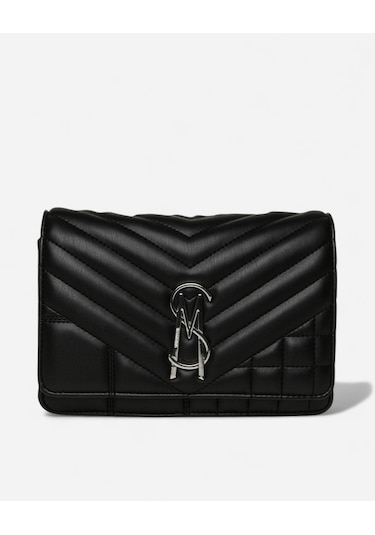 Steve Madden Bvoler-q Blk/sıl Kadın Blk/sil Çapraz Çanta Bvoler-q Siyah