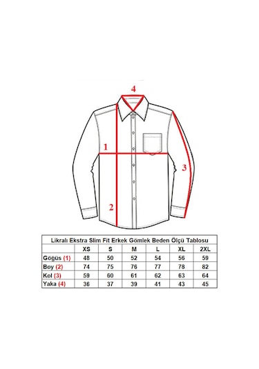 Siyah Ekstra Dar Kesim Likralı Esnek Micro Kumaş Kol Düğmeli Slim Fit Erkek Gömlek - 195-6 001