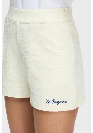 Les Benjamins Bayan Short Lb25ssunlfuso-007 Ekru Ekru