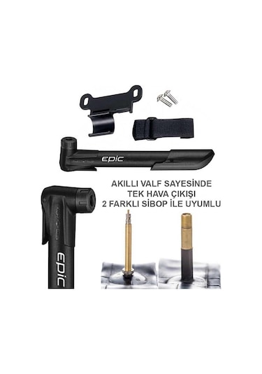 Epic PM-44 Akıllı Valf Presta ve Oto Sibop Uyumlu Pompa