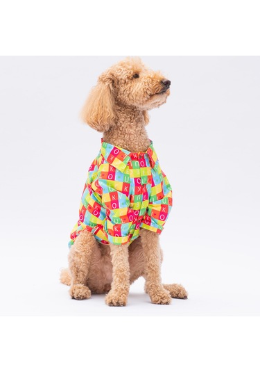 Harfler Büyük Irk Köpek Gömlek 5xl