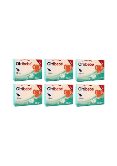 Otribebe Nazal Burun Aspiratörü Yedek Ucu 6 x 10'lu