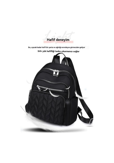 Mengtuo Yeni Rahat Koreli Bayan Oxford Moda Basit Sırt Çantası Haki Haki Haki