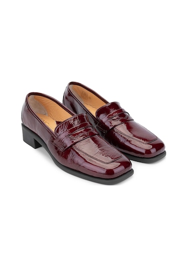 Relax Anatomic Kadın Hakiki Deri Bordo Comfort Ayakkabı 611 E3607-03 Bn Ayk Sk24/25 Bordo Bordo