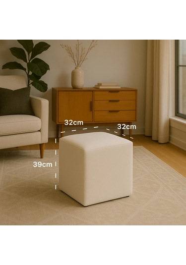 A5 Home Kare Puf KREM