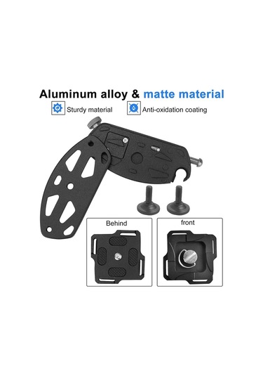 Kamera Sırt Çantası Bel Dslr Video Gopros Heros Insta360 Gümüş İçin Kamera Omuz Kayışı Kayışı